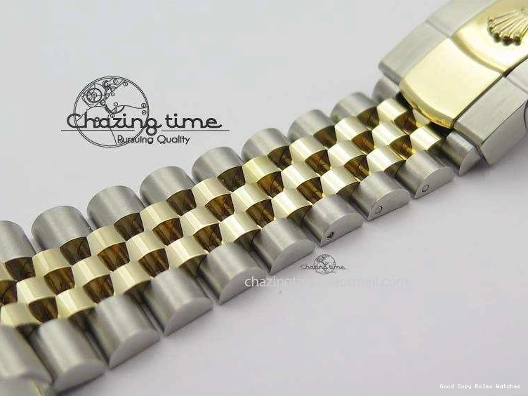 AAA Replica Watches A 3763 Colorful On 126333 Edition YG YG 1:1 Best YG Diamond Dial Jubilee SS Bracelet Wrapped 41mm Noob DateJust 0118